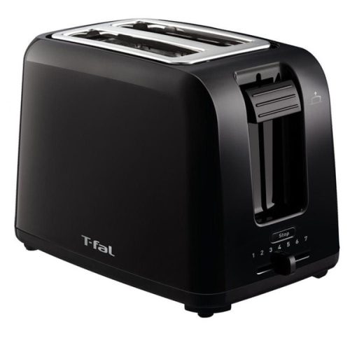 TEFAL VITA PLASTIC modern formatervezésű, fekete színű kenyérpirító