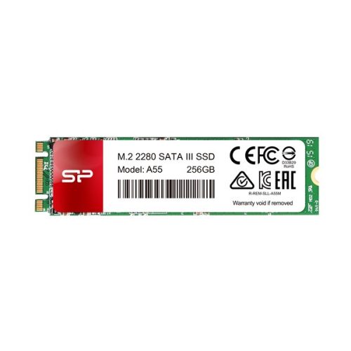 Silicon Power A55 SATA3 belső SSD, 256GB