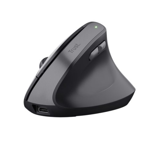 Trust Bayo II. Ergonomic, vertikális fekete egér