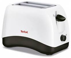 TEFAL DELFINI klasszikus kenyérpirító, fehér-sötétszürke