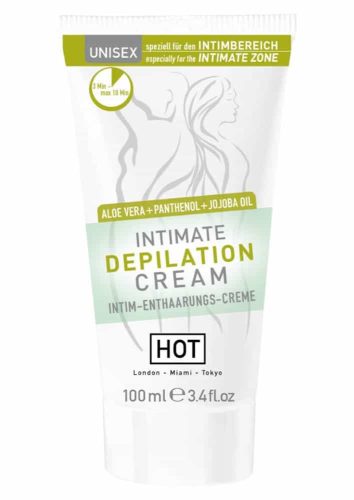 HOT INTIMATE szőrtelenítő krém, 100ml