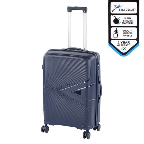 TRAVELUX ENDURE kabinbőrönd, keményfedeles, sötétkék, 55×40×20 cm