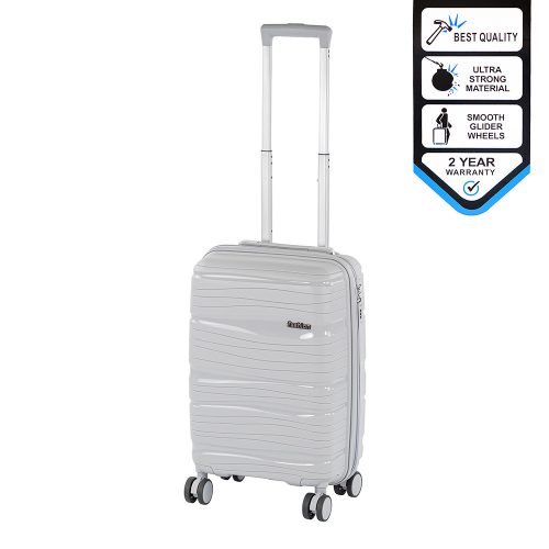 TRAVELUX VOYAGER kabinbőrönd, keményfedeles, 55×40×20 cm