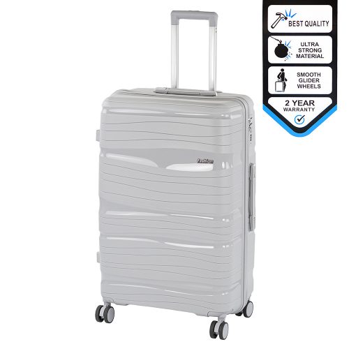 TRAVELUX VOYAGER nagy bőrönd, keményfedeles, 76×50×29 cm