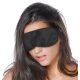 SATIN LOVE selymes szemmaszk, fekete
